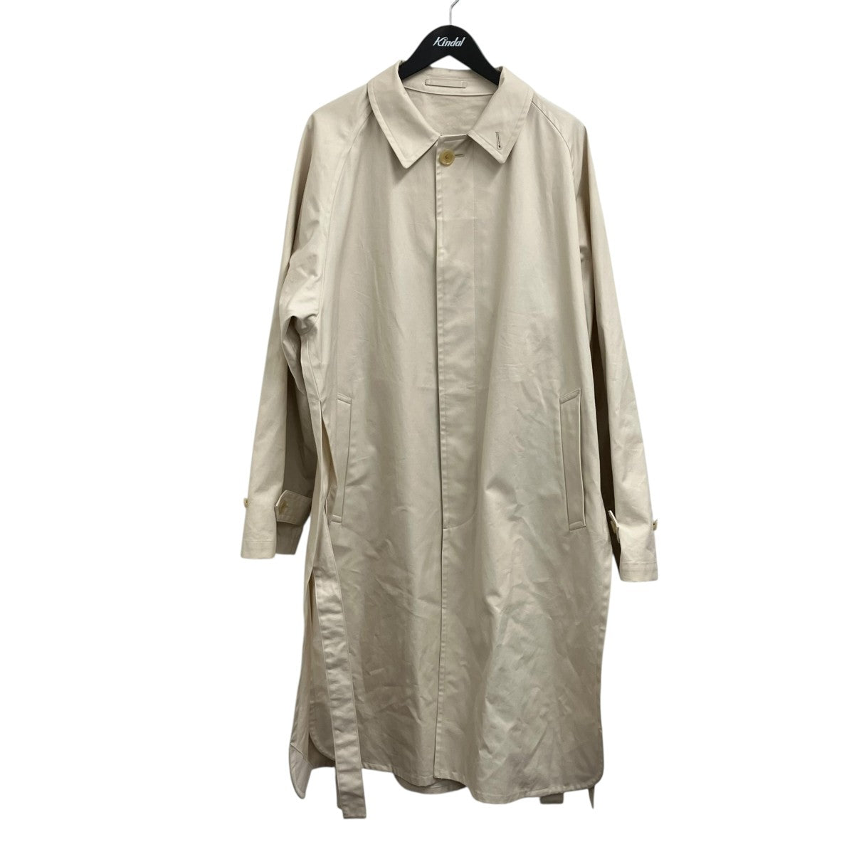 21AWSIDE SLIT BAL COLLAR COATステンカラーコートRM212-001