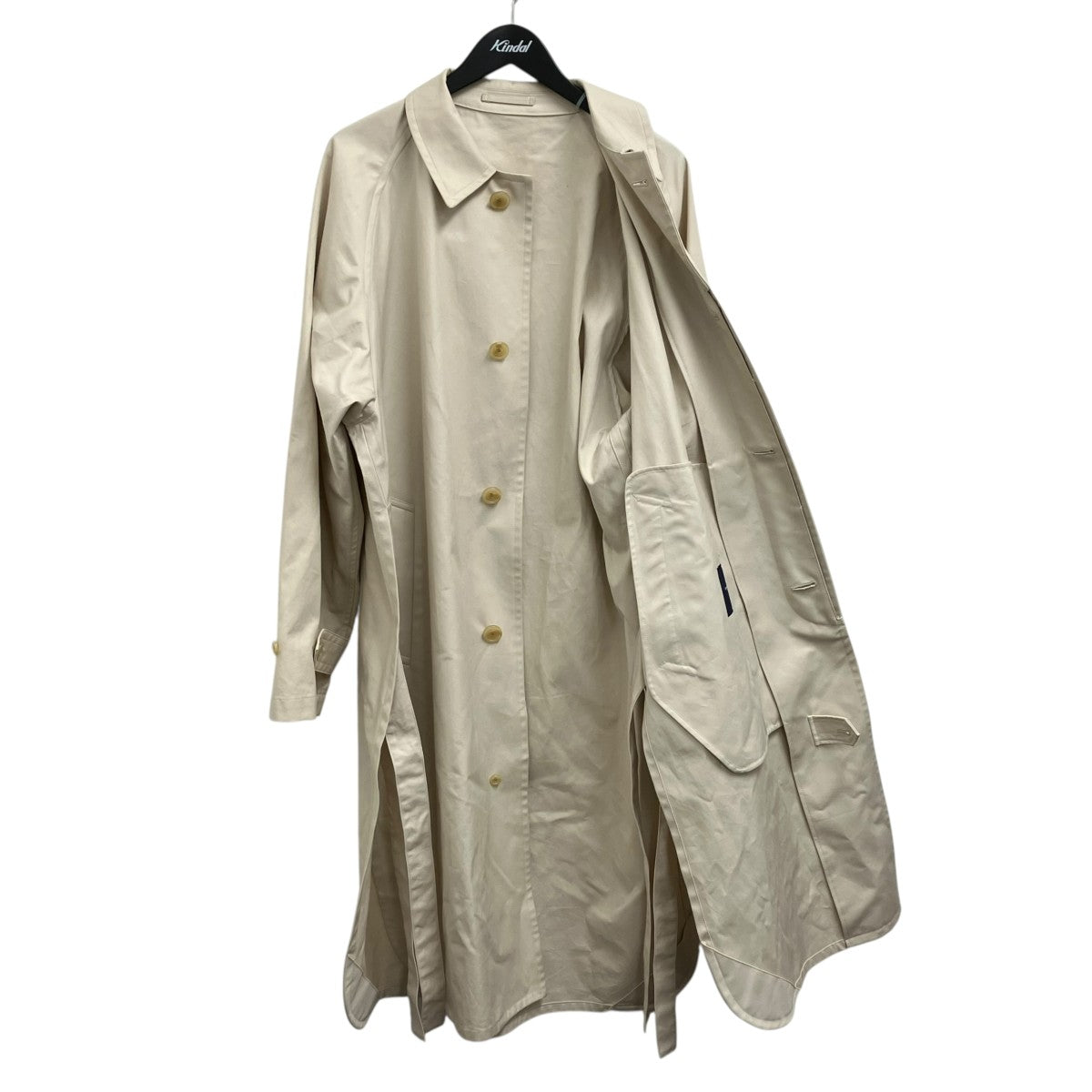 21AWSIDE SLIT BAL COLLAR COATステンカラーコートRM212-001