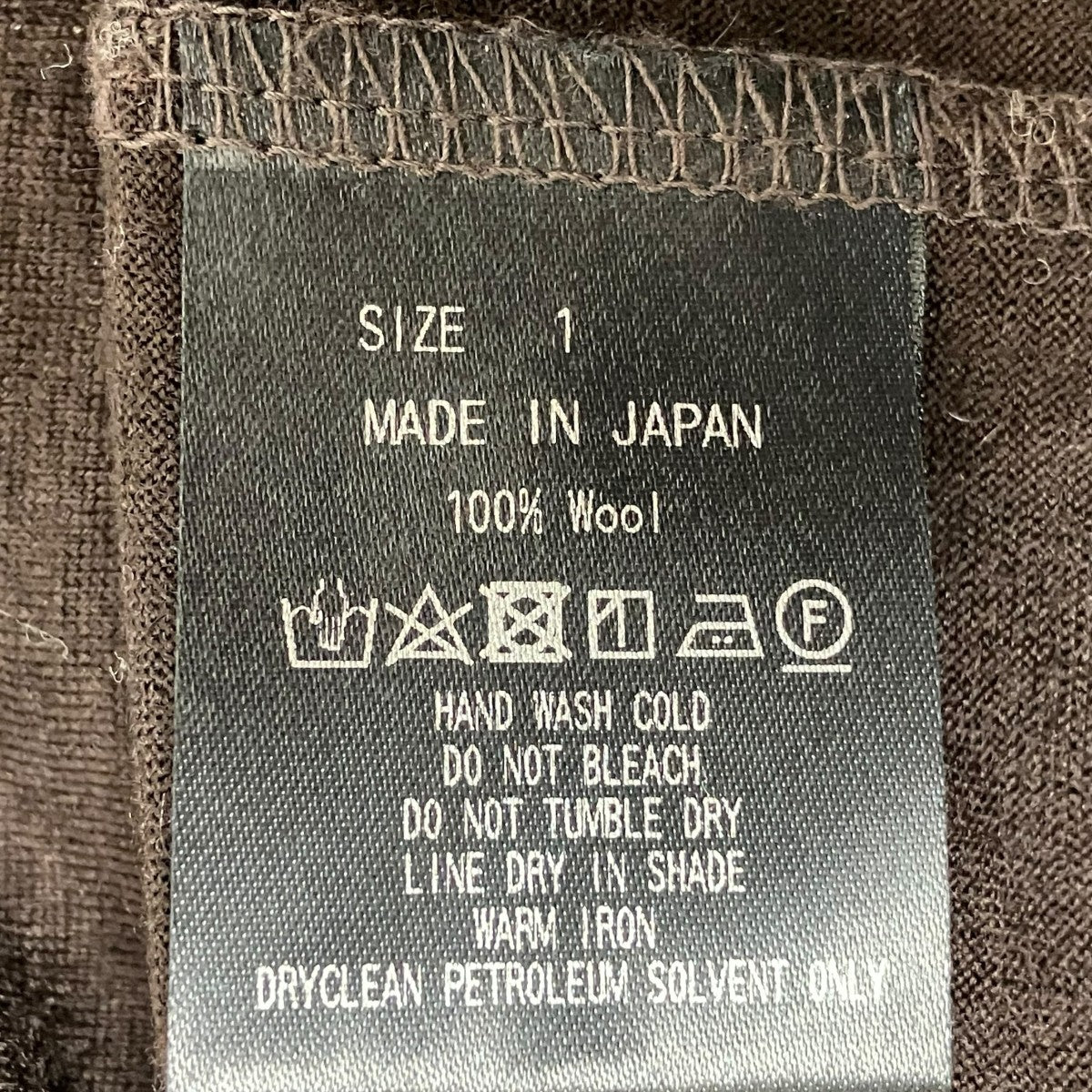 TURTLE NECKニットM23D-11CS01C