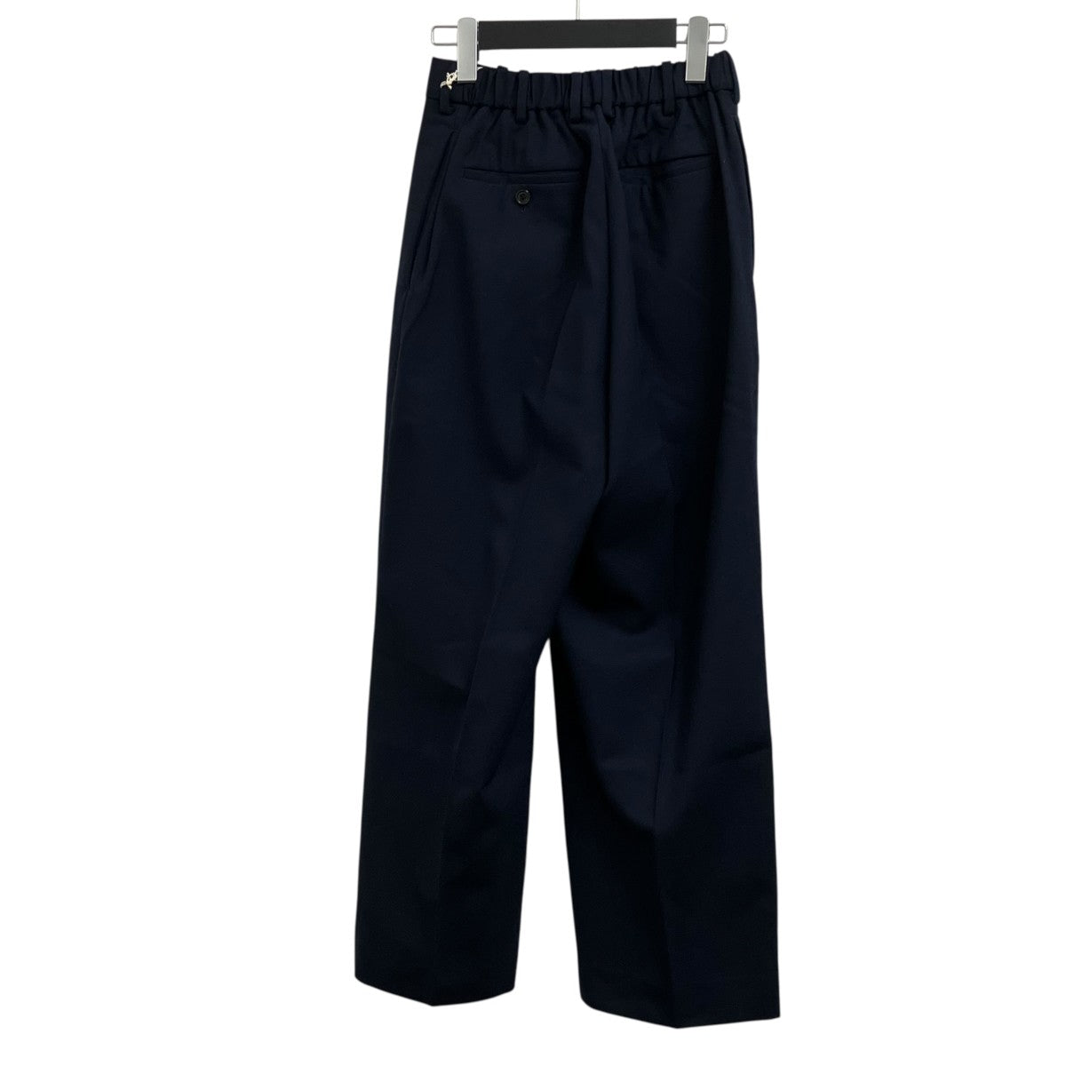 DOUBLE PLEATED TROUSERS ORGANIC WOOL SURVIVAL CLOTHパンツA23C-04PT02C