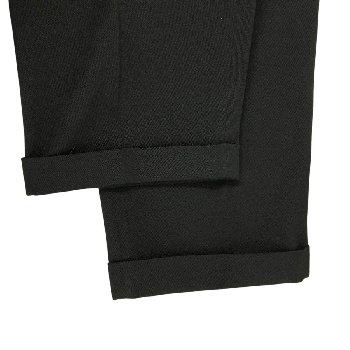 PLEATED WIDE TROUSERS ORGANIC WOOL TAXEED CLOTHウールスラックスA22C-11PT01C