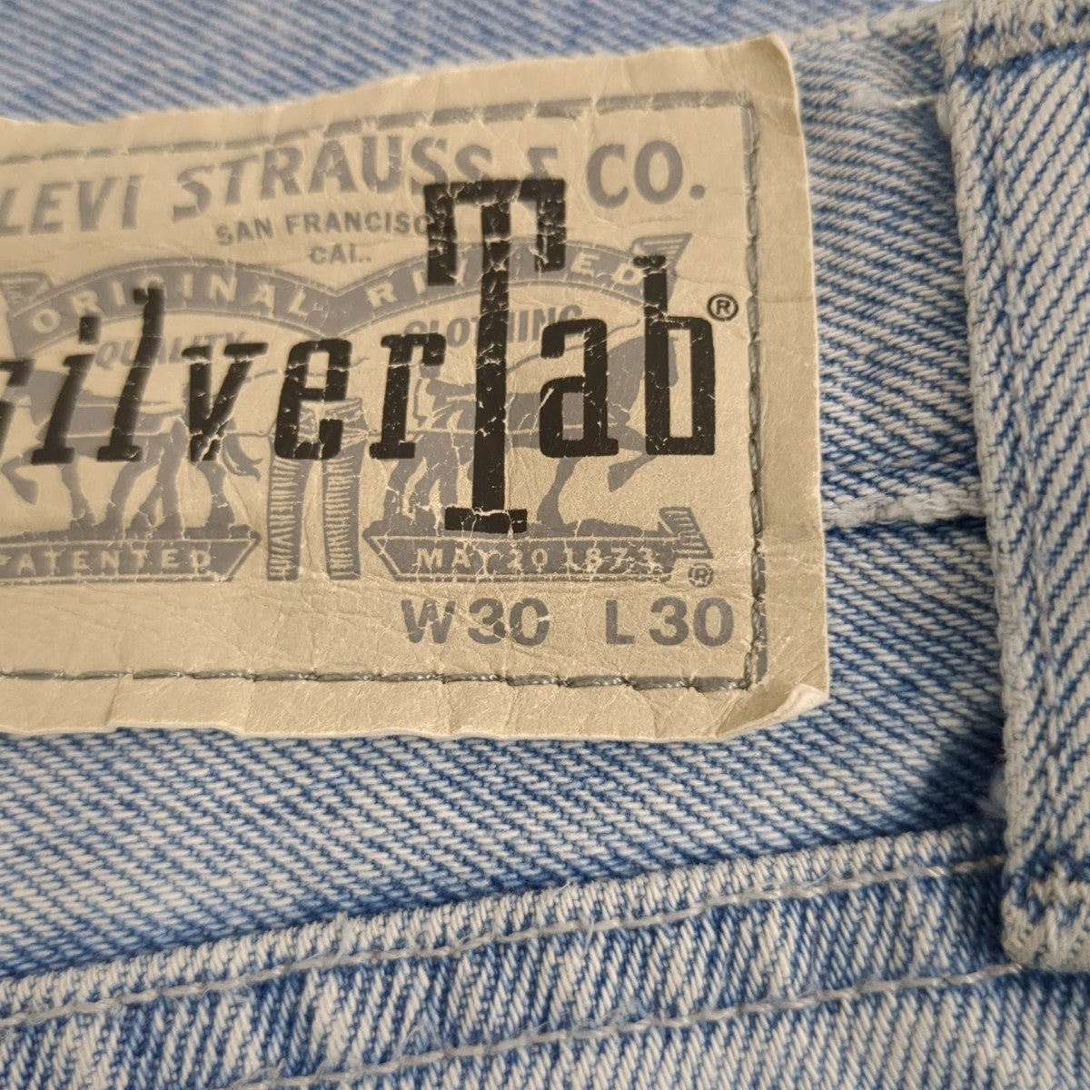 デニムパンツSILVER TAB