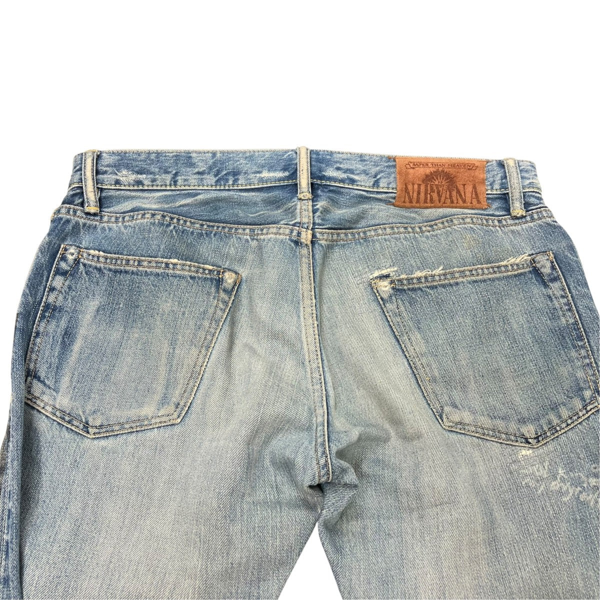 NIRVANA×Hysteric Glamour デニムパンツ 古着・中古-5枚目のアイテム画像