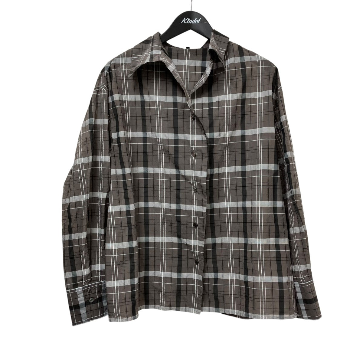 Sheer Plaid Shirtチェックシャツ28A63204