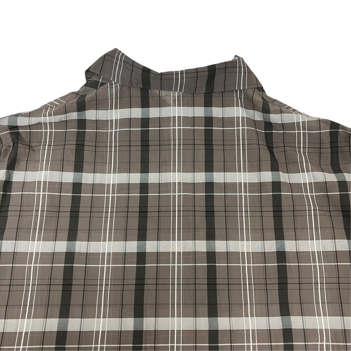 Sheer Plaid Shirtチェックシャツ28A63204