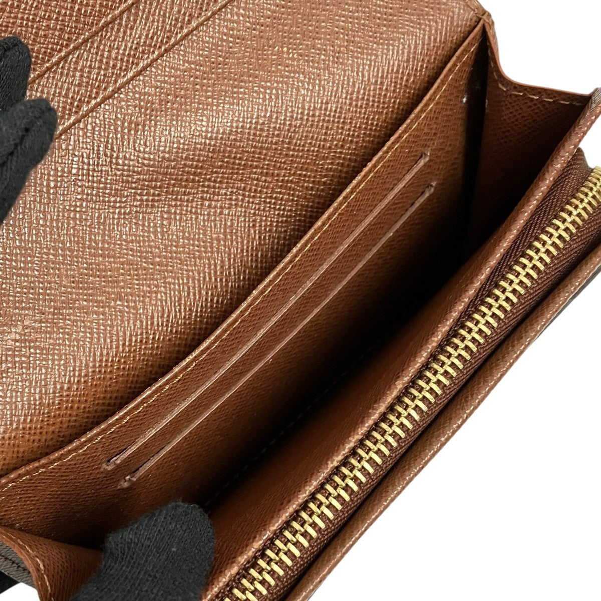 LOUIS VUITTON ポルトモネ・ビエ・トレゾール2つ折り財布M61730 古着・中古-7枚目のアイテム画像