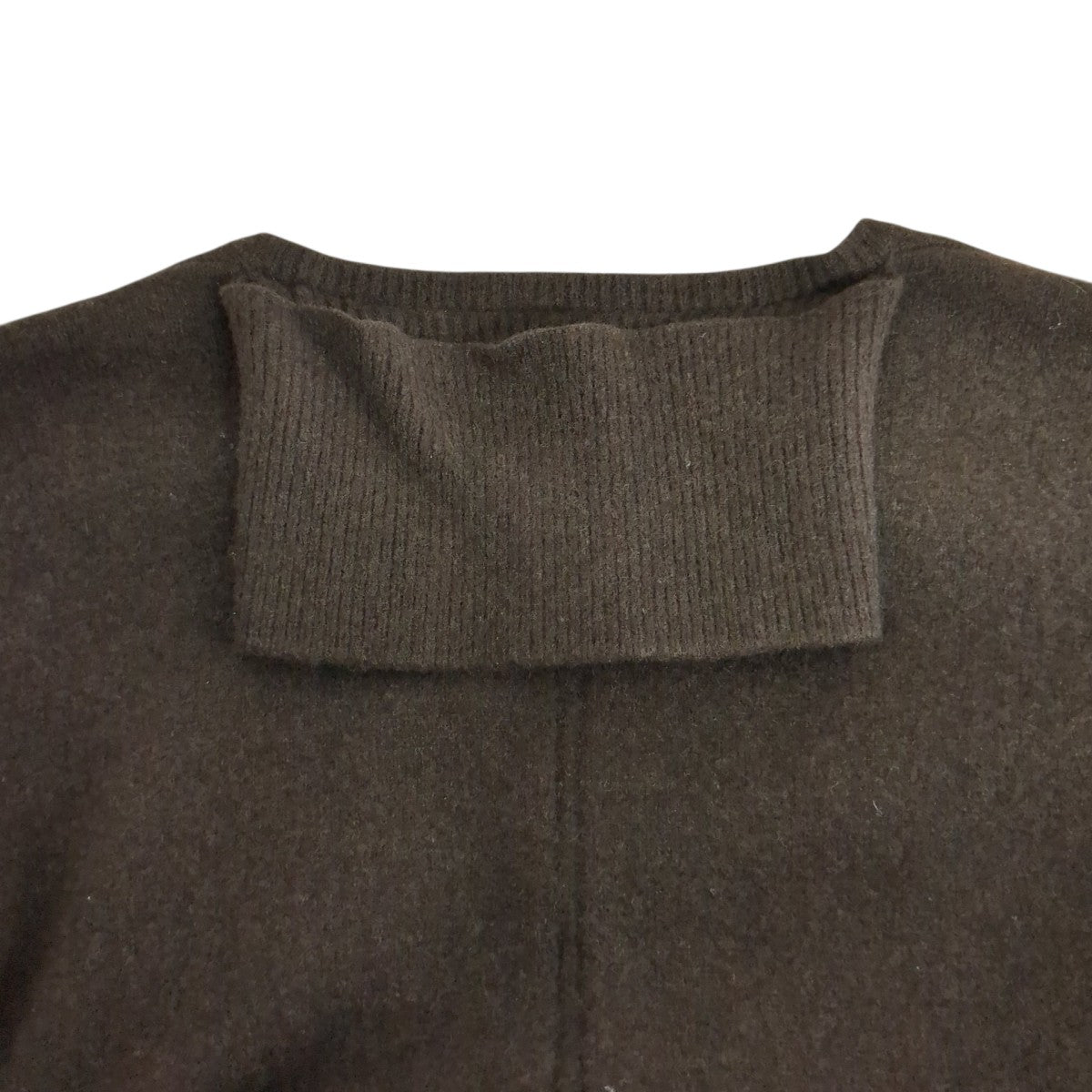 21AWセーターST313 CASHMERE 'WITH A NECK' CARDIGAN