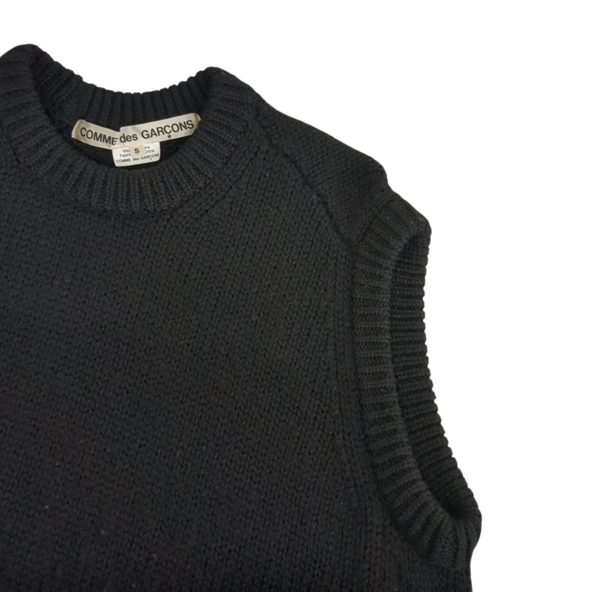 COMME des GARCONS AD2023ニットベストGL-N012 古着・中古-5枚目のアイテム画像