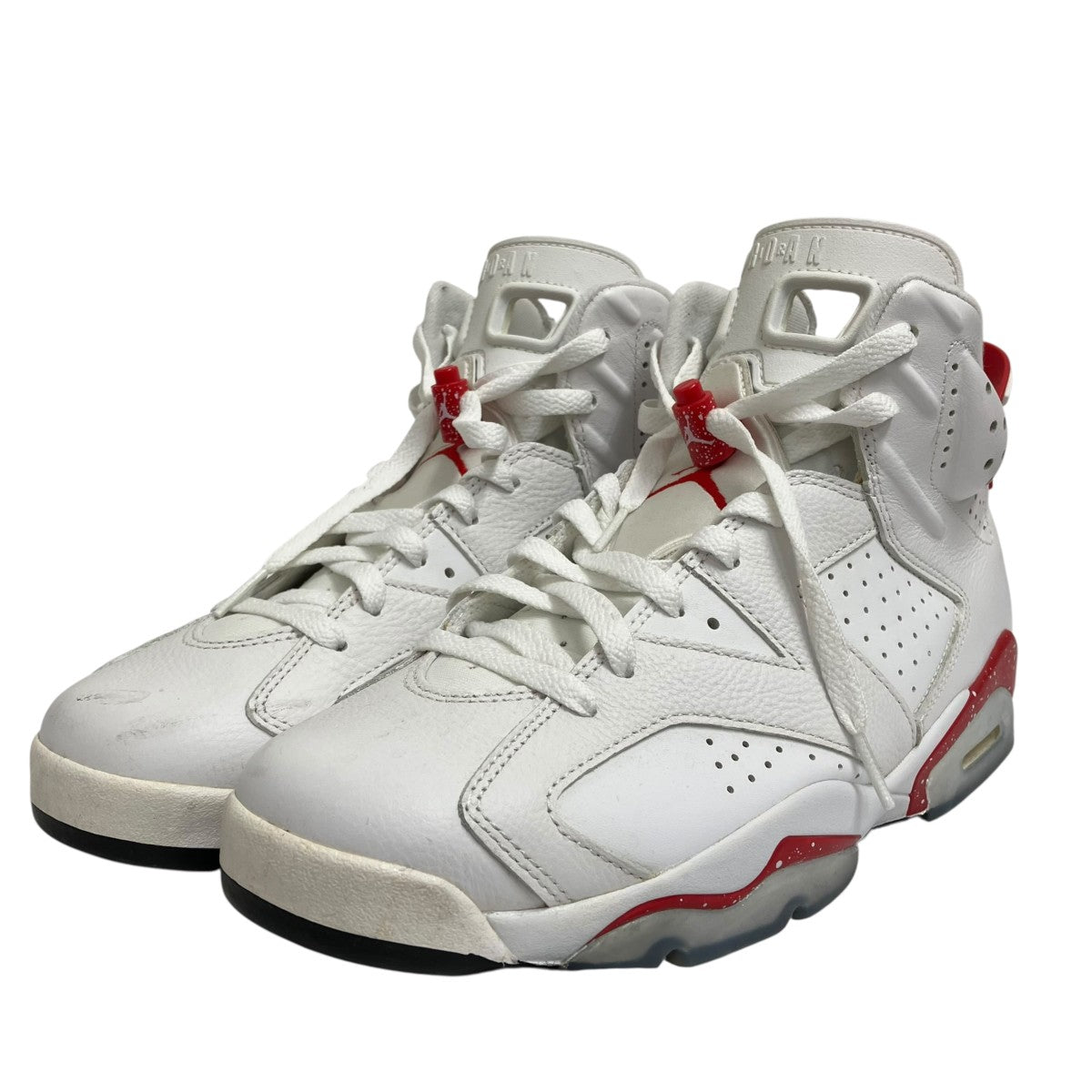 Air Jordan 6 White and UniversityハイカットスニーカーCT8529-162