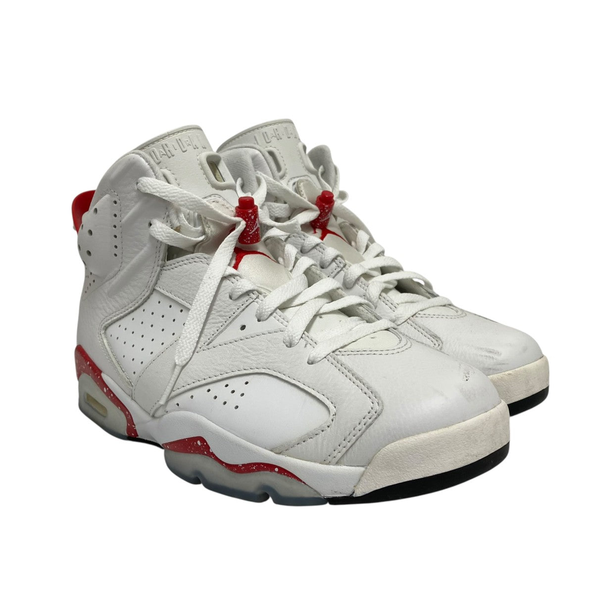 Air Jordan 6 White and UniversityハイカットスニーカーCT8529-162