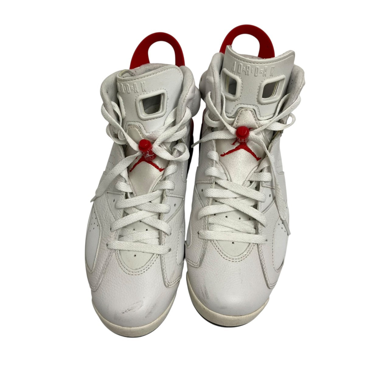 Air Jordan 6 White and UniversityハイカットスニーカーCT8529-162