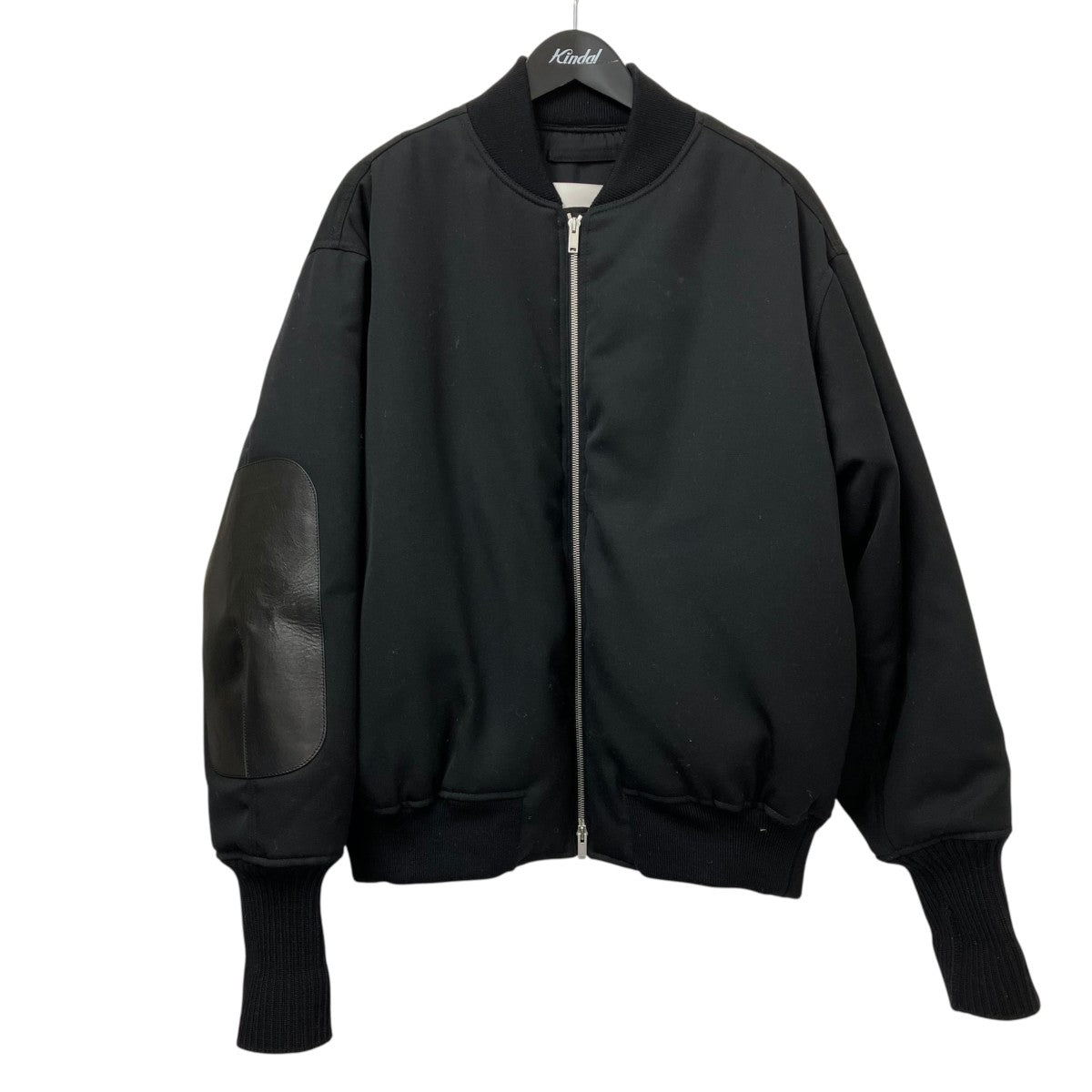 レザーエルボーパット中綿ボンバージャケットJ22BN0159