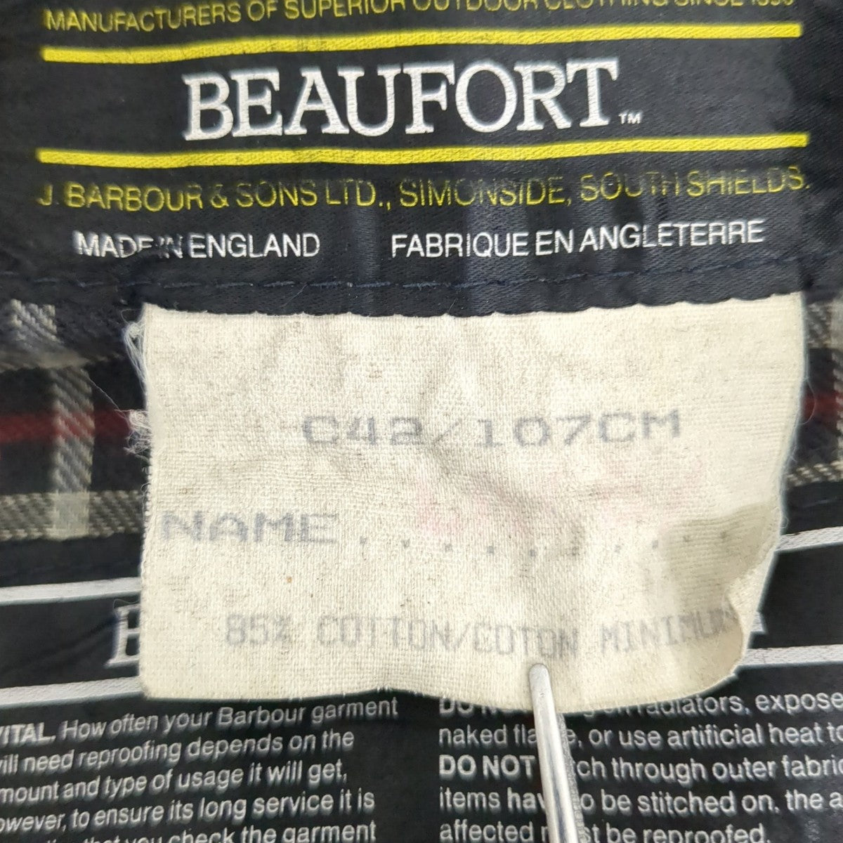 BEAUFORTジャケット