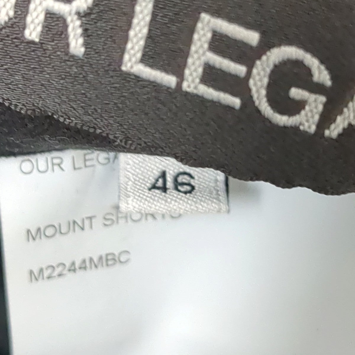 OUR LEGACY MOUNT SHORTS ／ MOUNT CARGO SHORTSハーフパンツM2244MBC 古着・中古-7枚目のアイテム画像