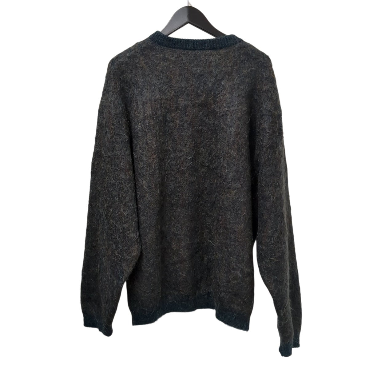 ニットYK23FW0579S 3COLOR JACQUARD MOHAIR SWEATER