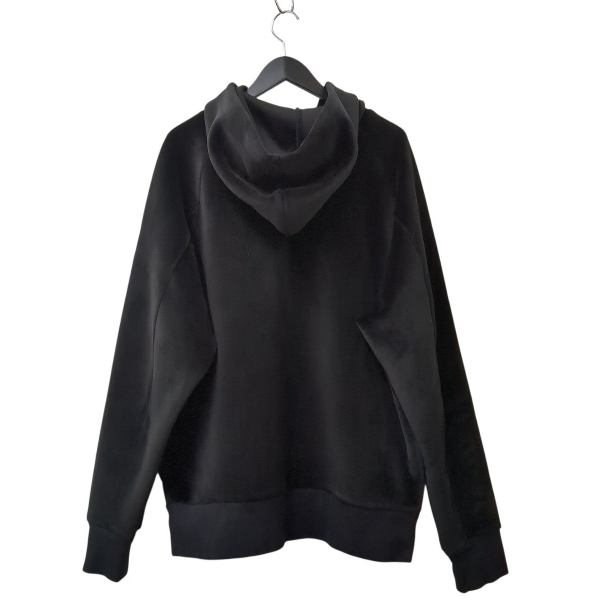 Y-3 U SQUARE VELVET SPACER FULL-ZIP HOODIEジップパーカーHB3341 古着・中古-3枚目のアイテム画像