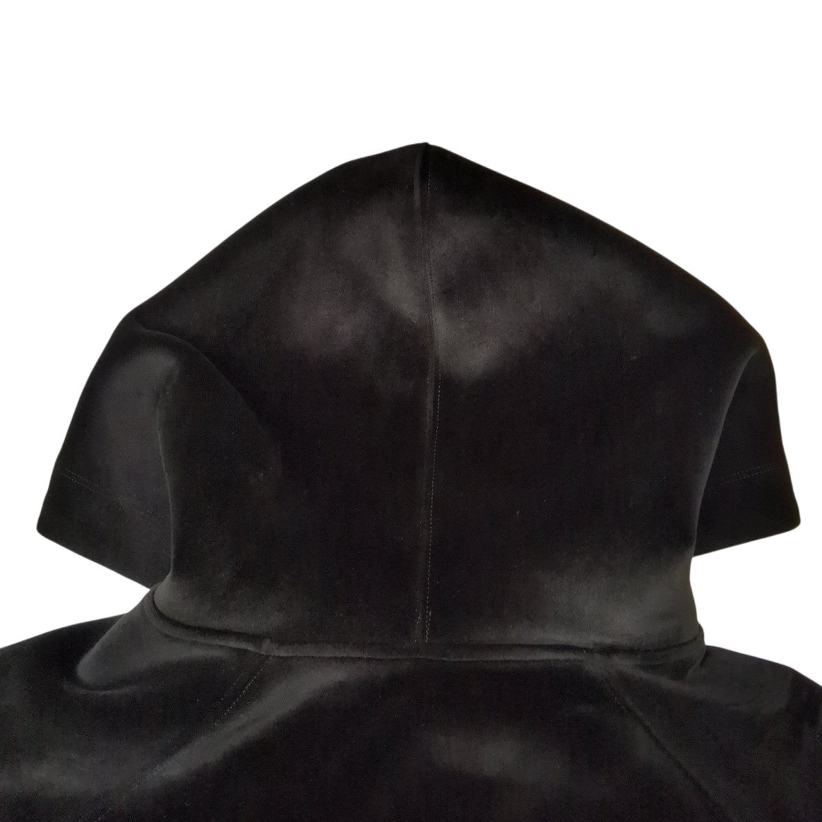 Y-3 U SQUARE VELVET SPACER FULL-ZIP HOODIEジップパーカーHB3341 古着・中古-6枚目のアイテム画像