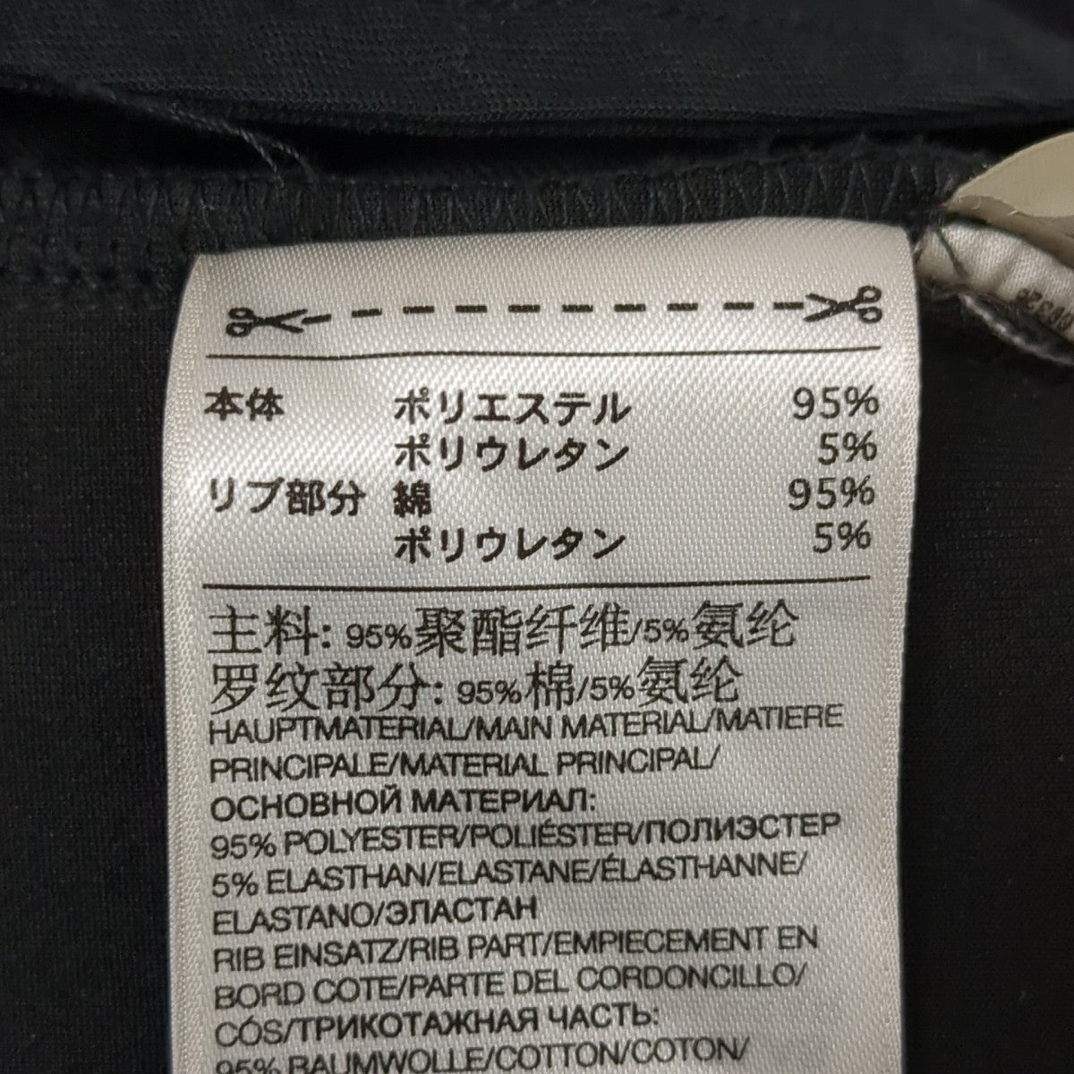 Y-3 U SQUARE VELVET SPACER FULL-ZIP HOODIEジップパーカーHB3341 古着・中古-9枚目のアイテム画像
