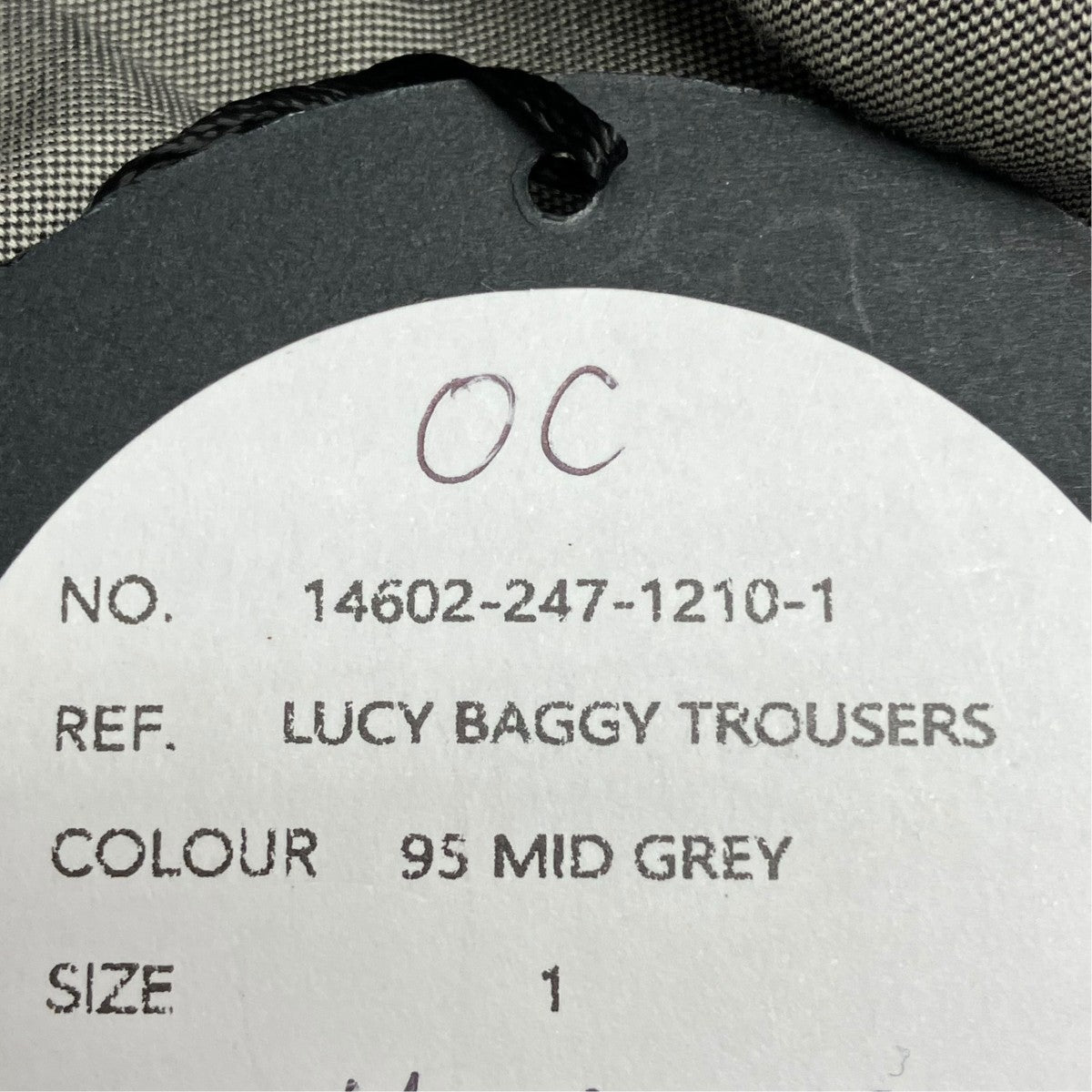 COGTHEBIGSMOKE スラックス14602-247-1210-1 LUCY BAGGY TROUSERS 古着・中古-8枚目のアイテム画像