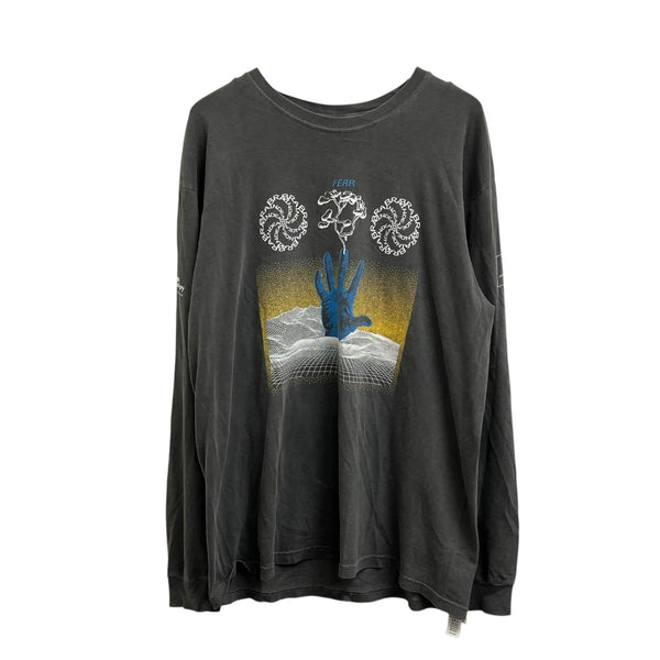 BRAIN DEAD(ブレインデッド) 長袖Tシャツ グレー サイズ L｜【公式