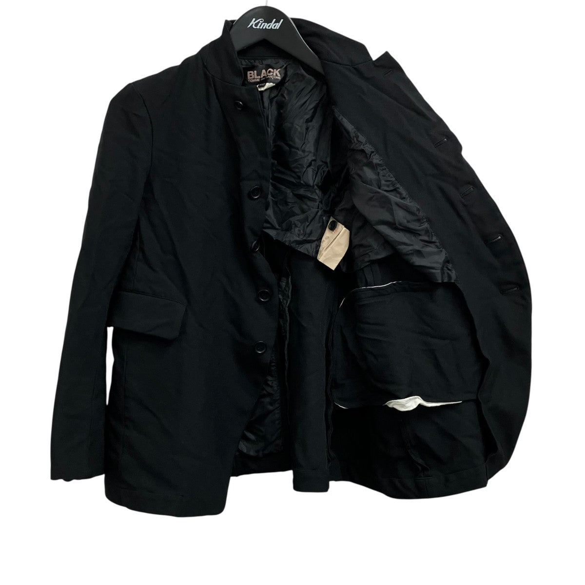 BLACK COMME des GARCONS ジャケット1L-J028 古着・中古-2枚目のアイテム画像