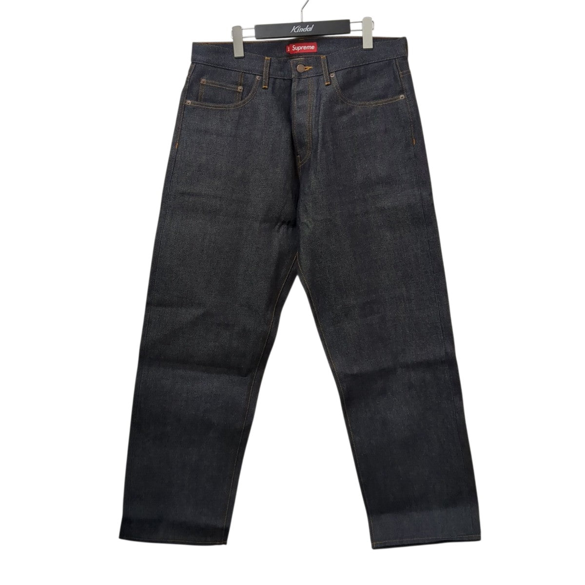 25AWRigid Loose Fit Selvedge Jeanデニムパンツ