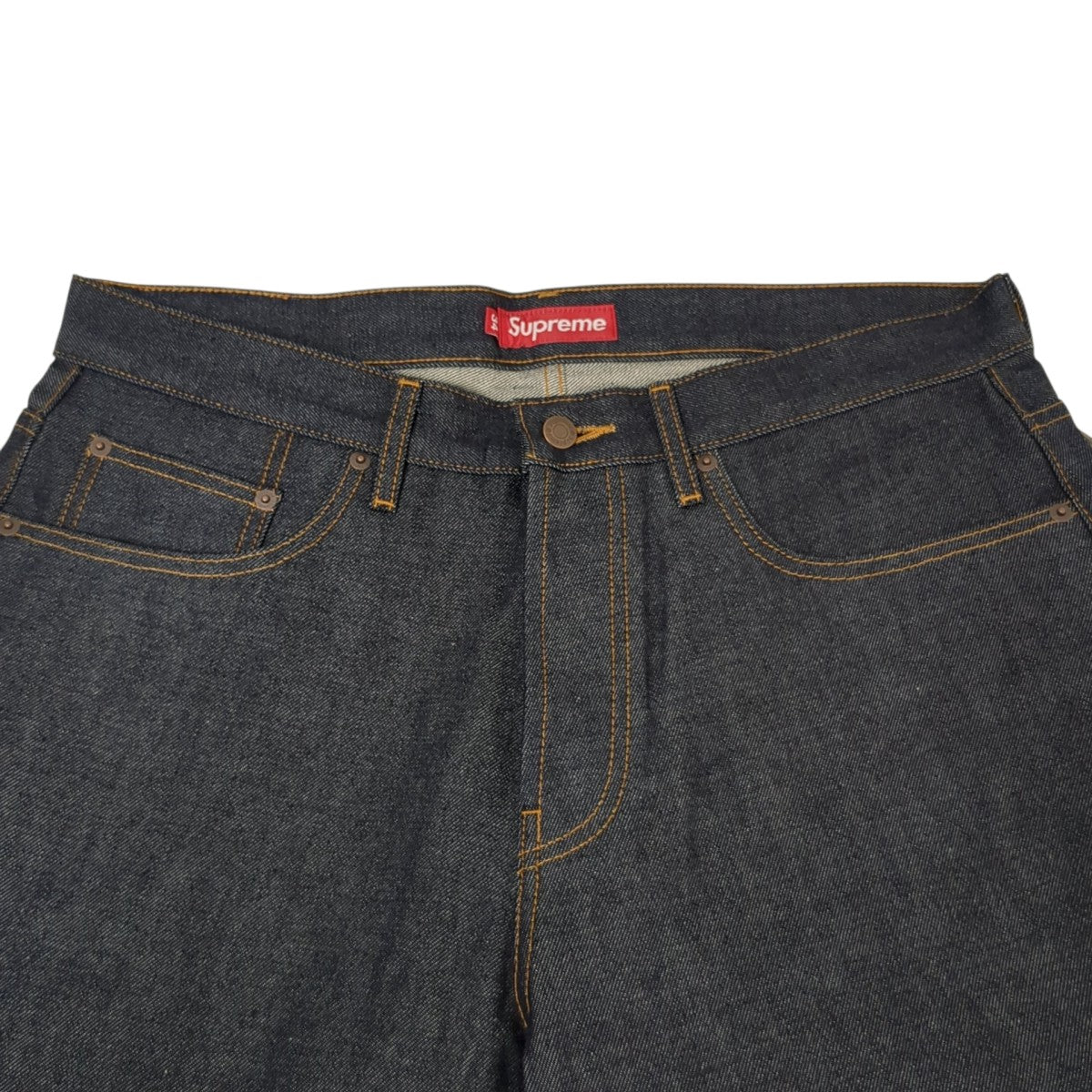 25AWRigid Loose Fit Selvedge Jeanデニムパンツ