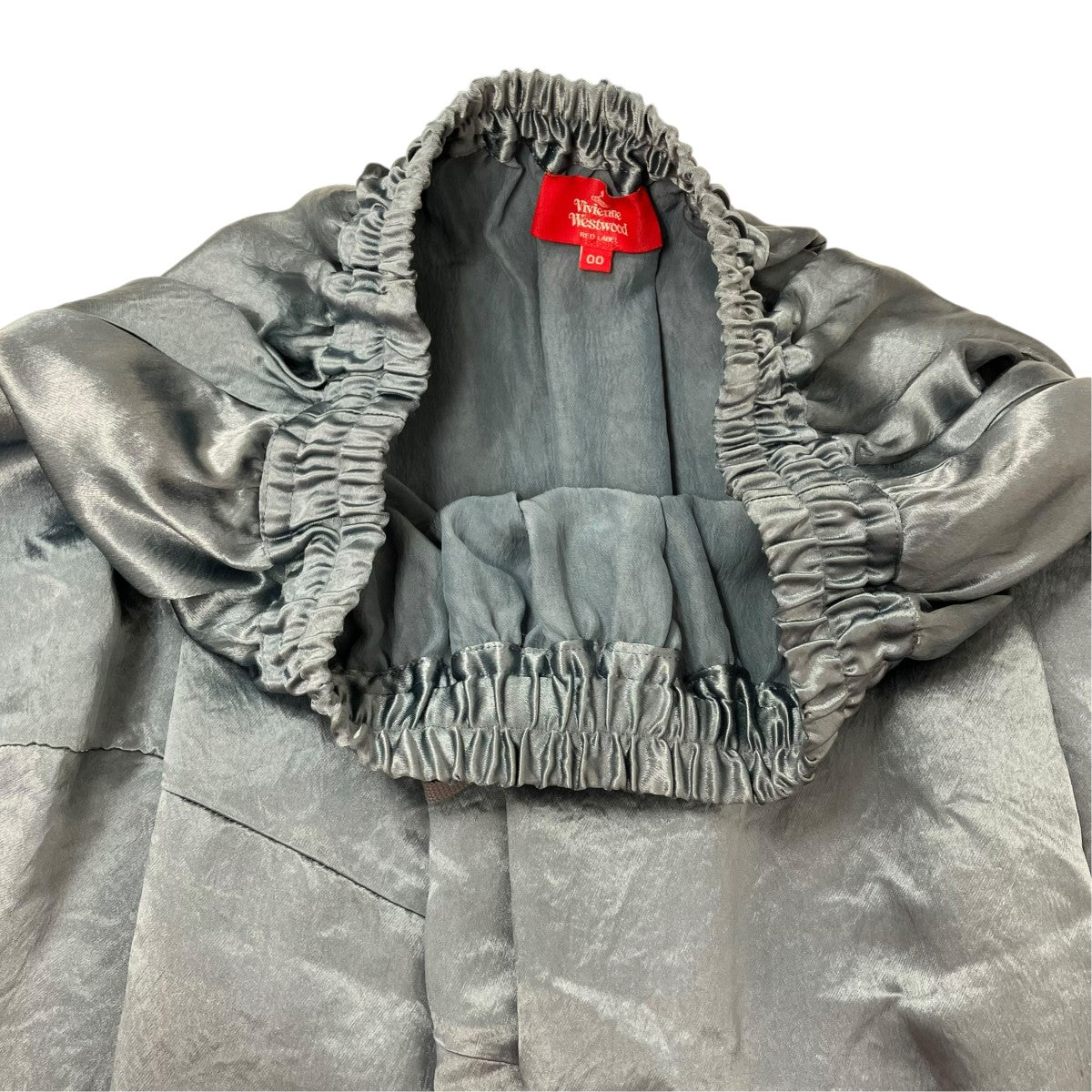 Vivienne Westwood アセテートサテンアシンメトリーイージーコクーンスカート16-12-241015 古着・中古-4枚目のアイテム画像