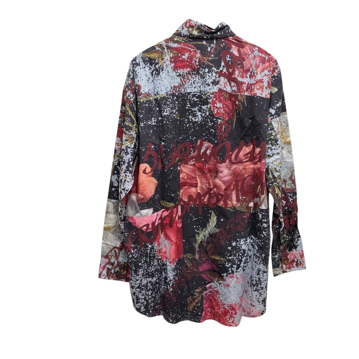 Vivienne Westwood man FREEDOM FIGHTER PUZZLE ROSE長袖シャツVW-AV-81931 古着・中古-2枚目のアイテム画像