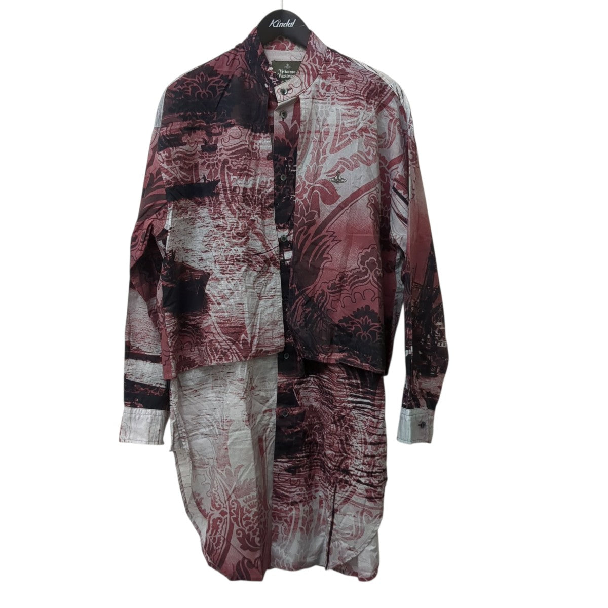 Vivienne Westwood man 長袖シャツVW-AV-78589 LONDON BRIDGE 古着・中古-1枚目のアイテム画像