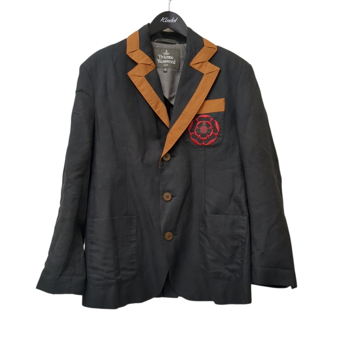 Vivienne Westwood man テーラードジャケットVW-LP-73775 古着・中古-1枚目のアイテム画像