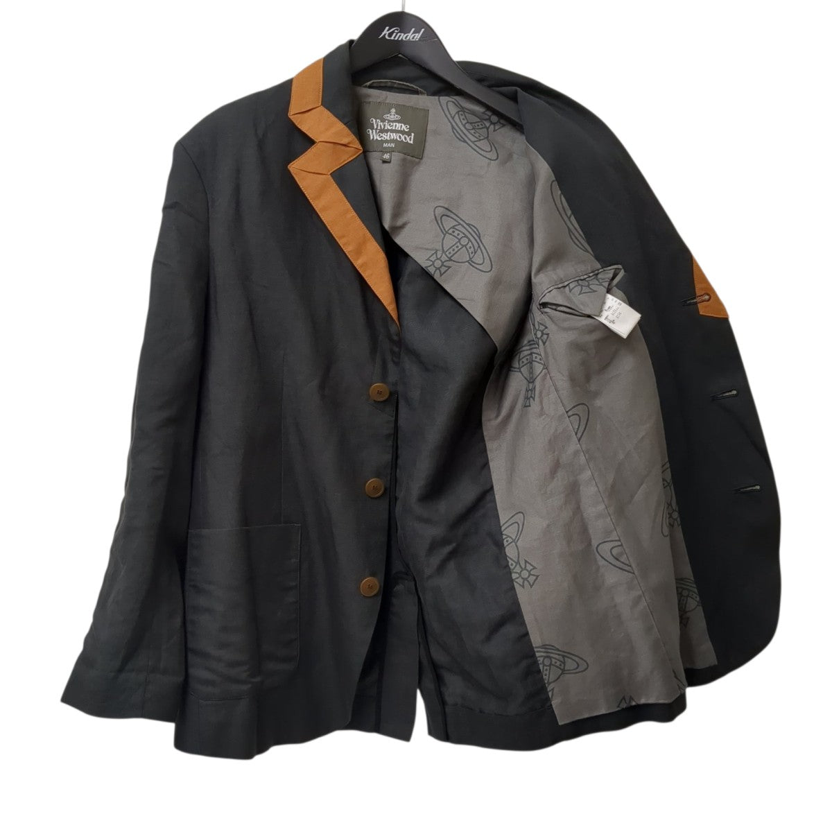Vivienne Westwood man テーラードジャケットVW-LP-73775 古着・中古-2枚目のアイテム画像