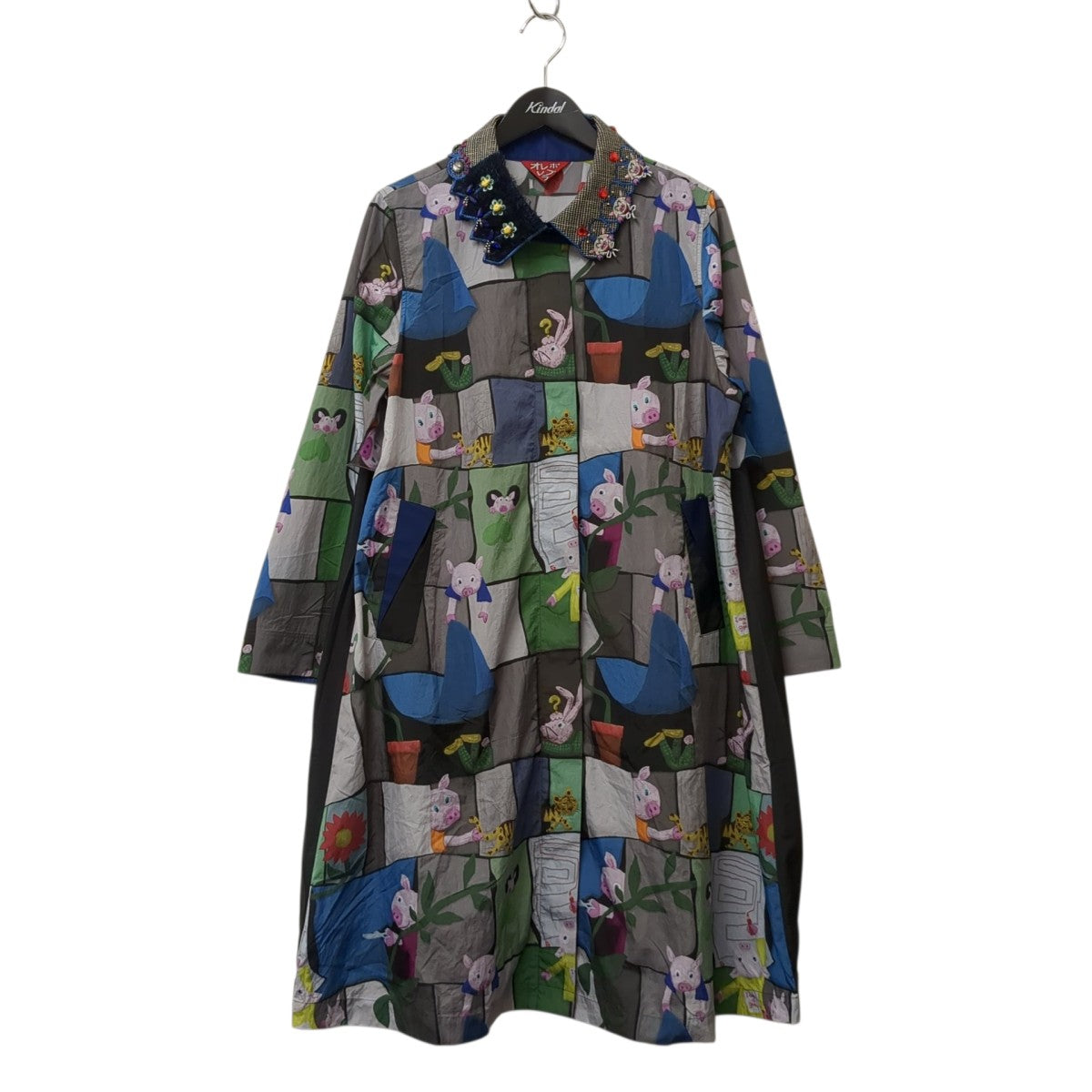 OLLEBOREBLA ナイロンコート313095 古着・中古-1枚目のアイテム画像