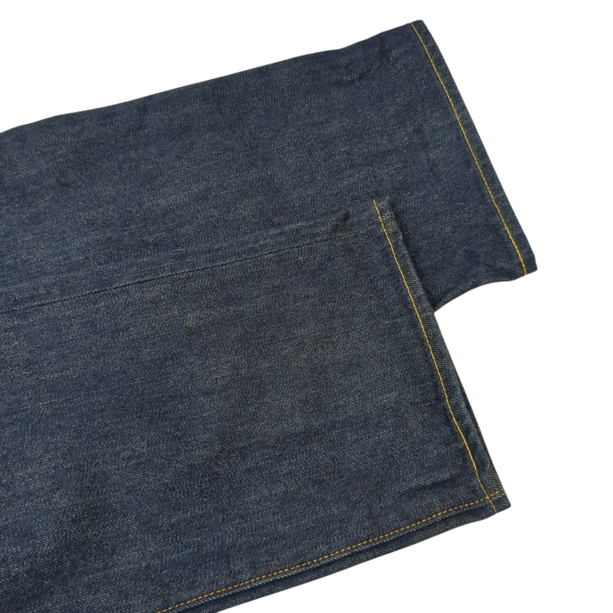 CIOTA 本藍スビンコットン 13．5oz ストレートデニム ダークブルーデニムパンツPTM-1STB 古着・中古-5枚目のアイテム画像