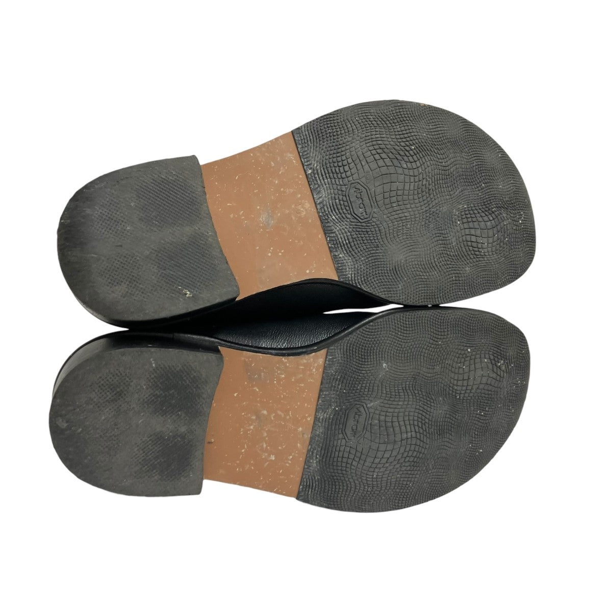TODAYFUL(トゥデイフル) Slide Leather Shoesシューズ ブラック サイズ