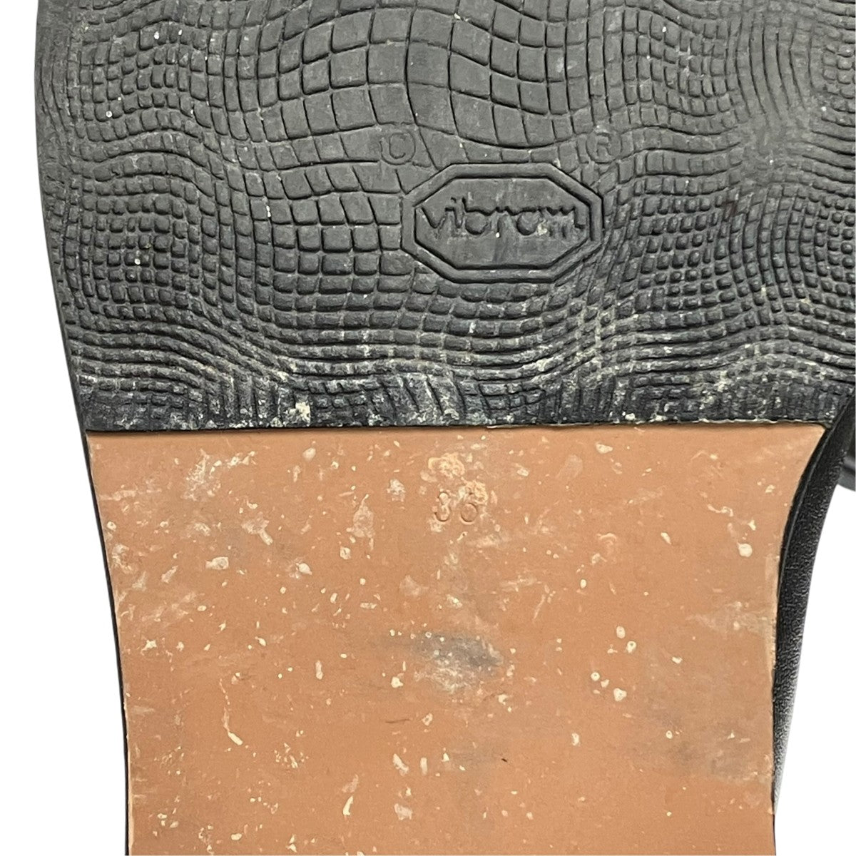 TODAYFUL(トゥデイフル) Slide Leather Shoesシューズ ブラック サイズ