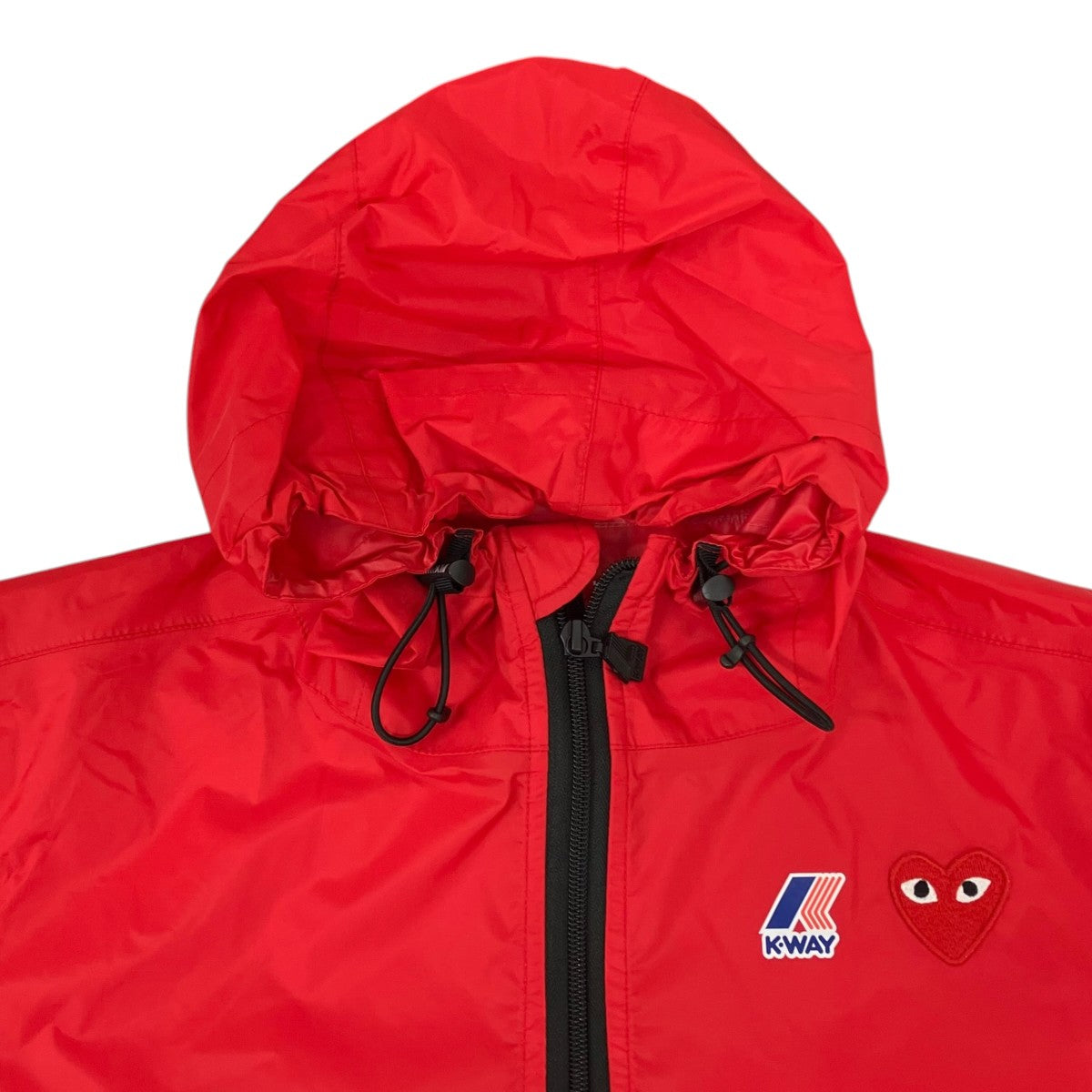 PLAY COMME des GARCONS×K-way パーカー 古着・中古-3枚目のアイテム画像