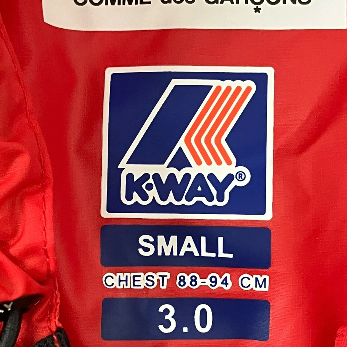 PLAY COMME des GARCONS×K-way パーカー 古着・中古-7枚目のアイテム画像