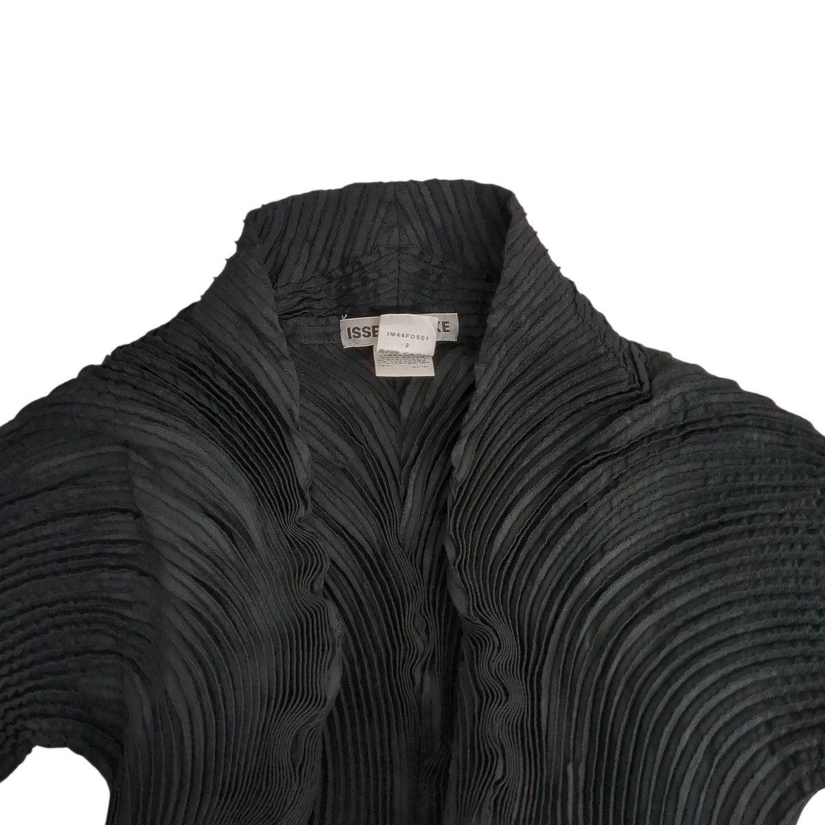 14AW3Dスチームストレッチ リングプリーツ ジャケットIM44FD501
