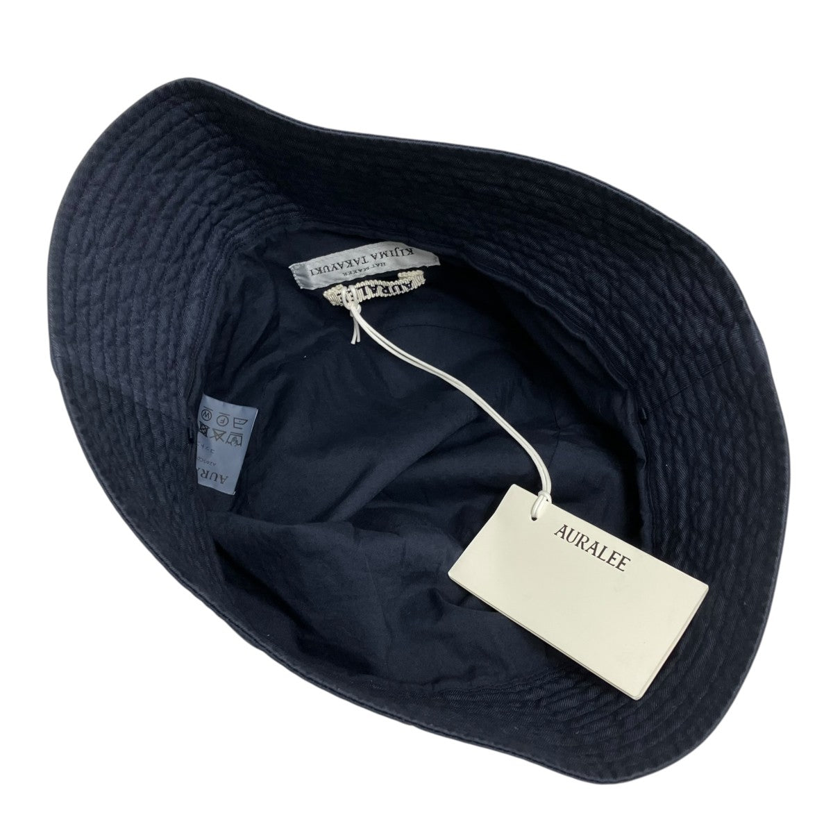 AURALEE GARMENT-DYED FINX CHINO BUCKET HAT MADE BY KIJIMA TAKAYUKIハットA26SC01KT 古着・中古-6枚目のアイテム画像