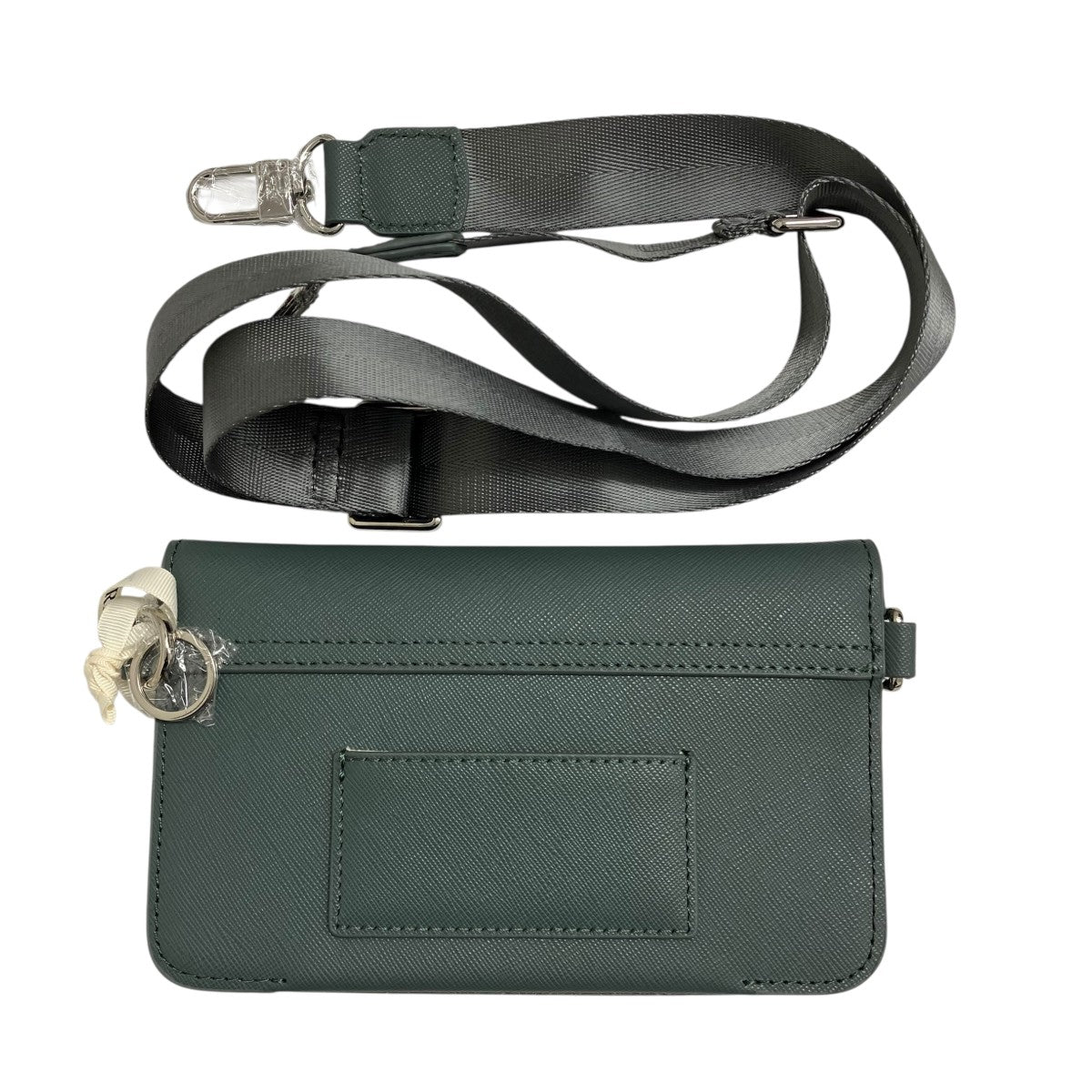 KITH×AURALEE Double Pouch Crossbody Bag CourtショルダーバッグKHM040168 古着・中古-2枚目のアイテム画像