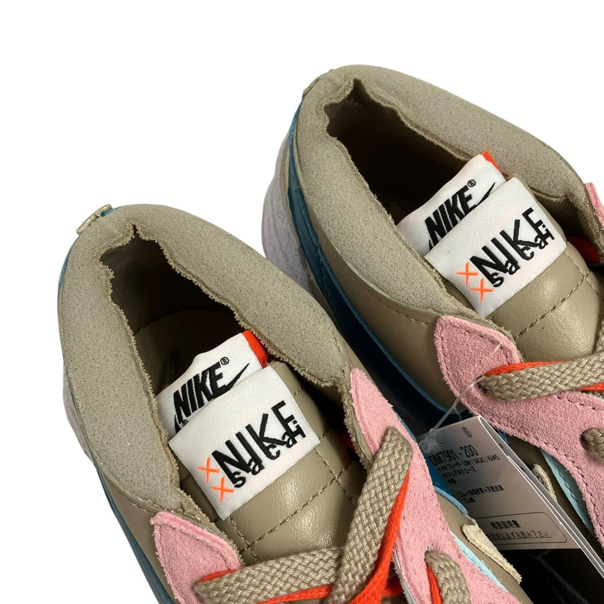 NIKE×sacai×KAWS Blazer Low ReedスニーカーDM7901-200 古着・中古-8枚目のアイテム画像