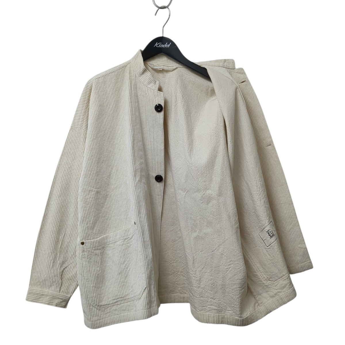 LaneFortyfive SQUARED CORDUROYコーデュロイジャケット 古着・中古-2枚目のアイテム画像