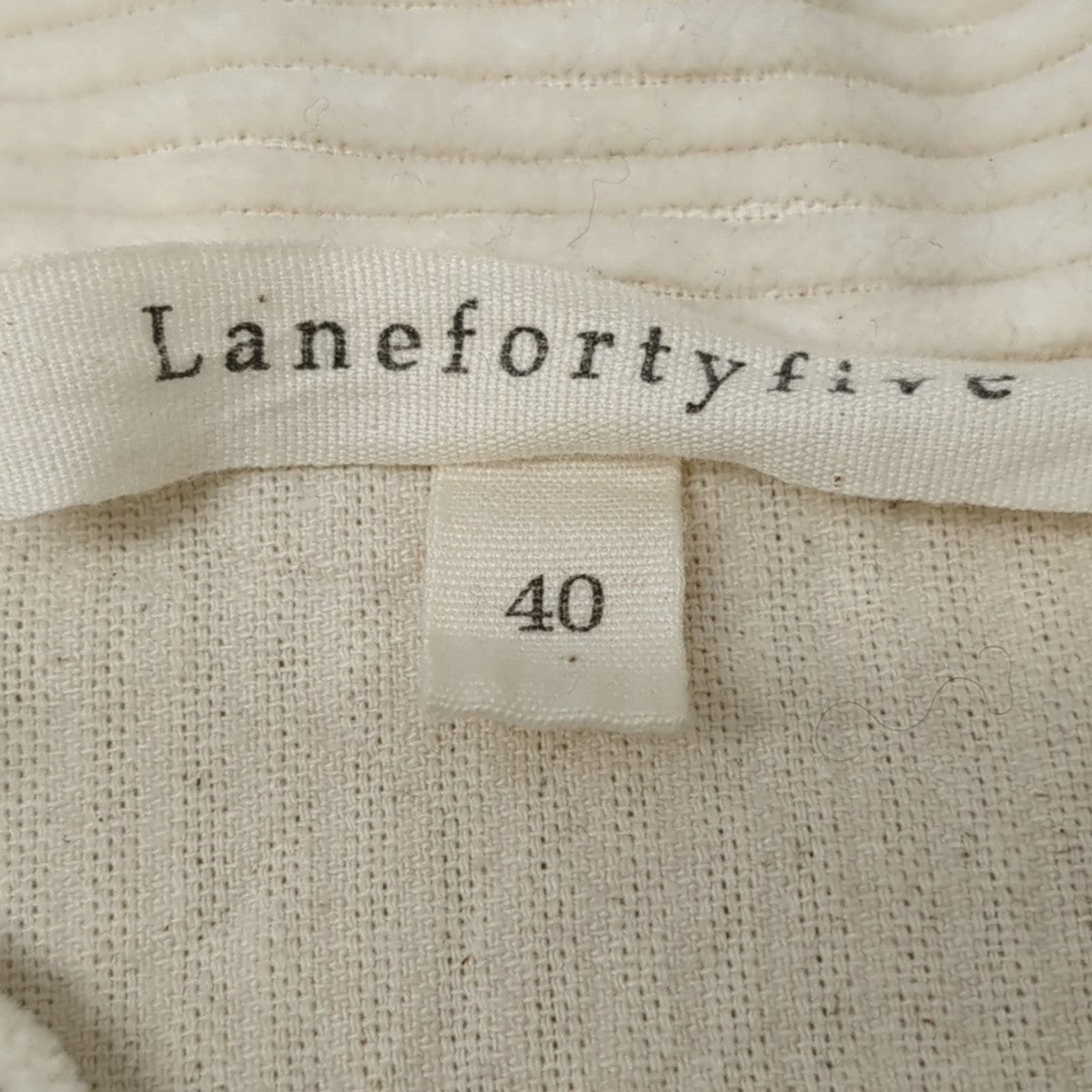 LaneFortyfive SQUARED CORDUROYコーデュロイジャケット 古着・中古-8枚目のアイテム画像