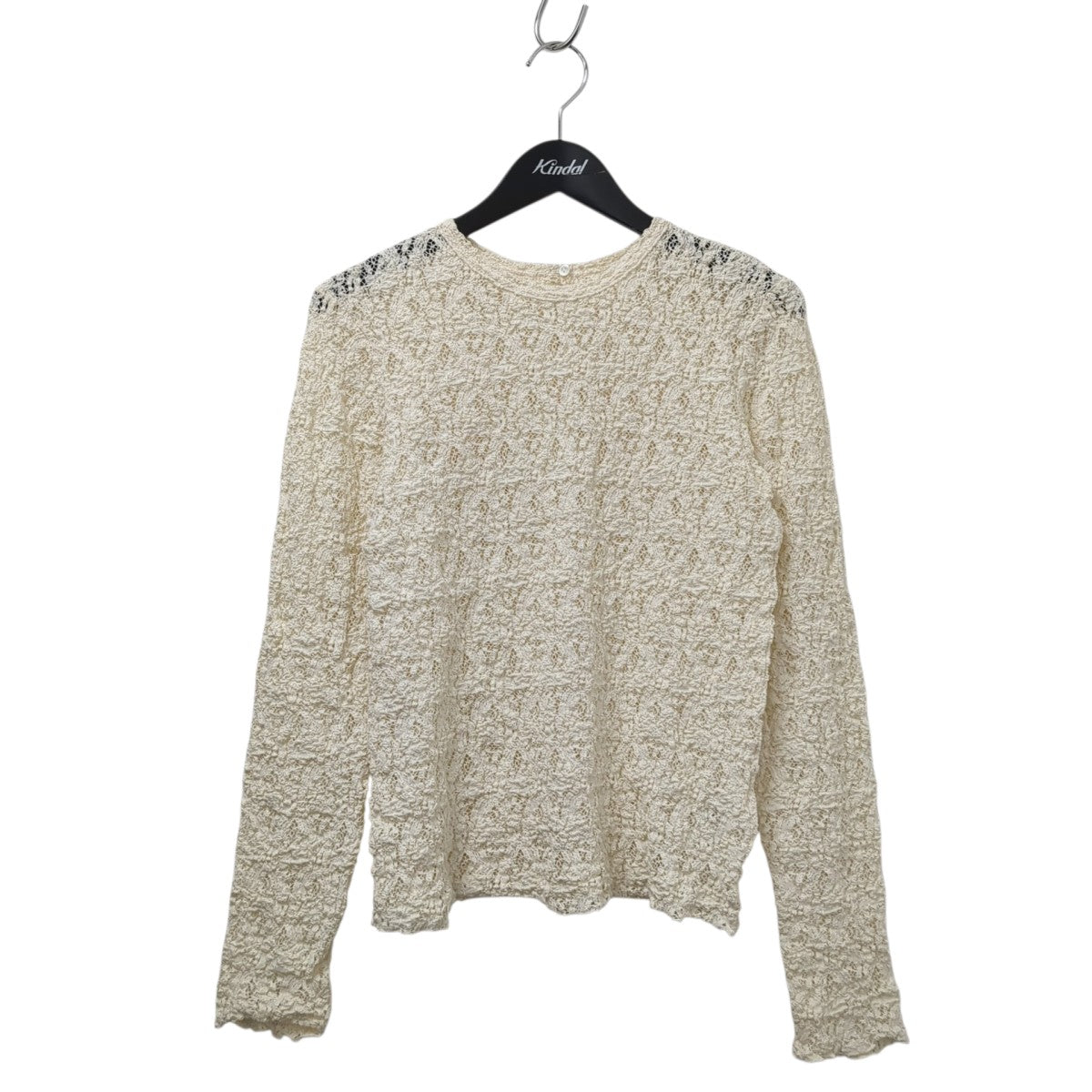 IENA 25AWFlowerストレッチレースプルオーバーTシャツ25070900215230 古着・中古-1枚目のアイテム画像