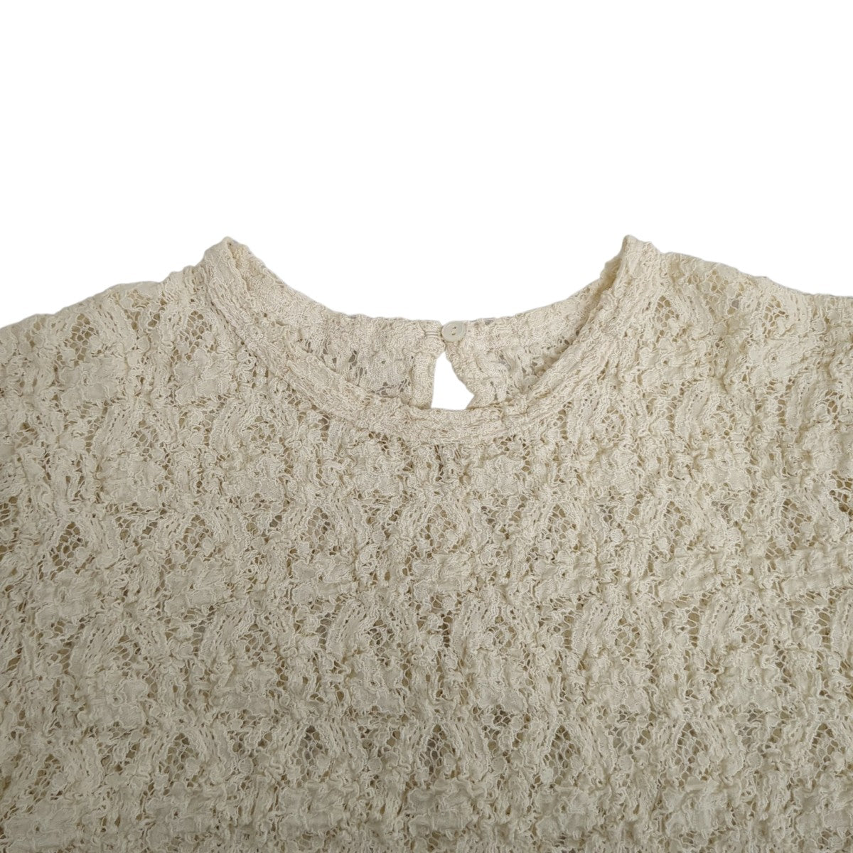 IENA 25AWFlowerストレッチレースプルオーバーTシャツ25070900215230 古着・中古-3枚目のアイテム画像