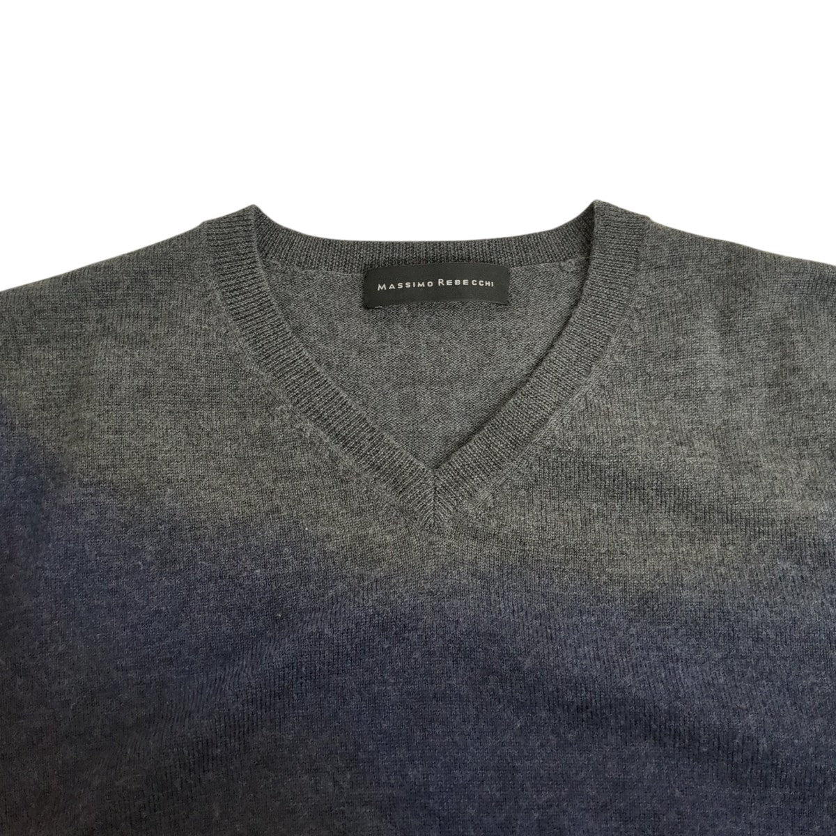 MASSIMO REBECCHI Vネックニット 古着・中古-3枚目のアイテム画像