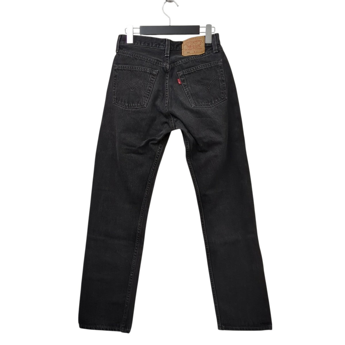 LEVI'S(リーバイス) 501 USA製デニムパンツ ブラック サイズ W29 L30
