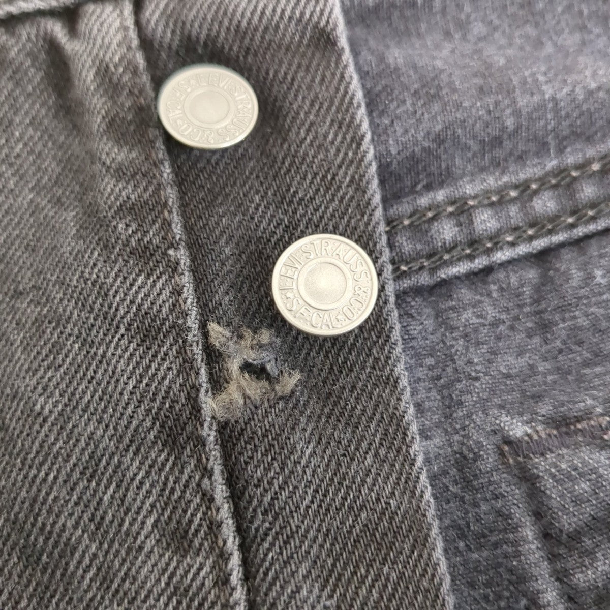 LEVI’S 501 USA製デニムパンツ 古着・中古-5枚目のアイテム画像