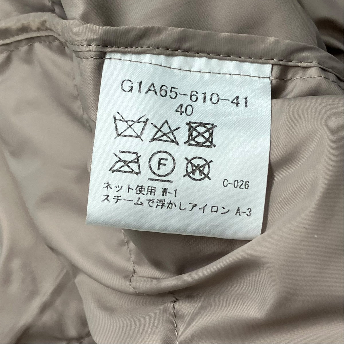 コートG1A65-610-41